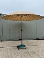 parasol 270cm rond met voet Nieuw, Tuin en Terras, Parasols, Ophalen, Nieuw, 2 tot 3 meter, Stokparasol