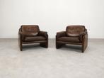 Set De Sede DS61 fauteuils, Huis en Inrichting, Fauteuils, Gebruikt, Ophalen of Verzenden, 75 tot 100 cm, Hout
