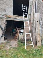 Ladder aluminium, Doe-het-zelf en Bouw, Ladders en Trappen, Ophalen of Verzenden, Zo goed als nieuw, Ladder