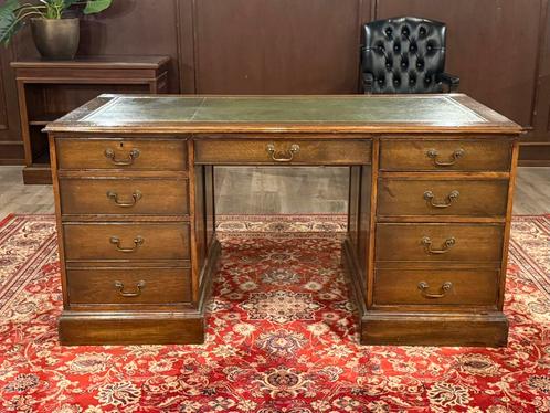 Klassiek Engels bureau #473, Huis en Inrichting, Bureaus, Zo goed als nieuw, Bureau, Ophalen of Verzenden