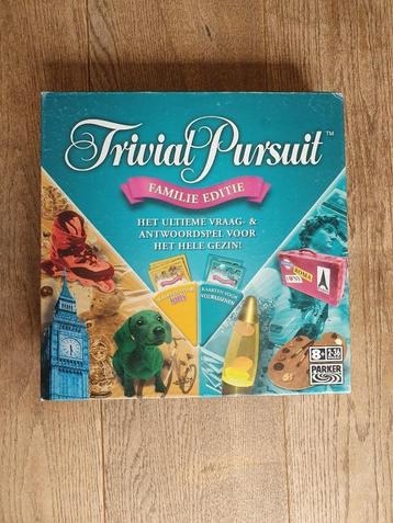 Trivial pursuit familie editie - gezelschapsspel beschikbaar voor biedingen
