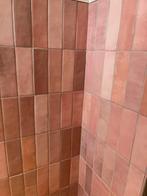 Roze wandtegels 2,5 m2, Doe-het-zelf en Bouw, Tegels, Ophalen, Zo goed als nieuw, Wandtegels