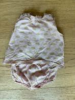 Tshirt en broekje / bloomer Feliz by filou - 3 maand, Kinderen en Baby's, Babykleding | Maat 62, Ophalen, Zo goed als nieuw, Broekje