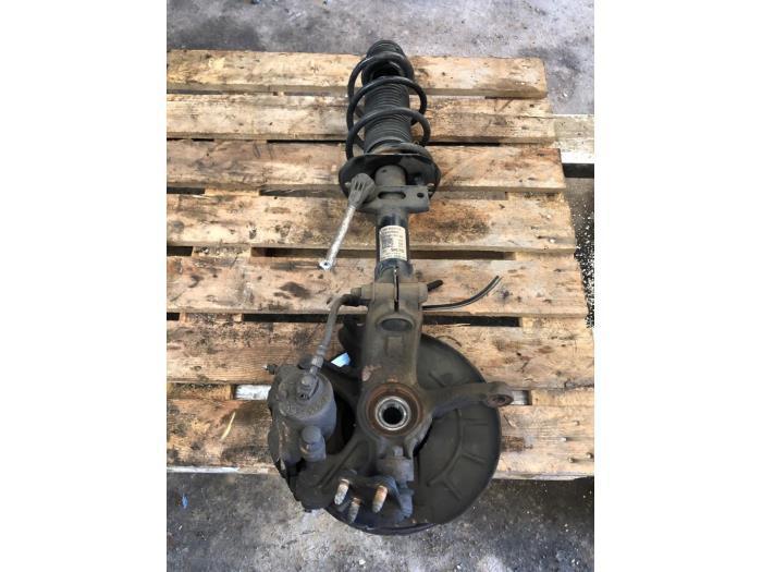 Schokdemperpoot rechts-voor van een Volkswagen UP, Auto-onderdelen, Ophanging en Onderstel, Volkswagen, Gebruikt, 3 maanden garantie