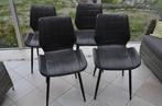 keukenstoelen, Huis en Inrichting, Stoelen, Ophalen, Gebruikt, Vier, Metaal