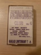 K7 audio techno house club vol 4, Comme neuf, Originale, 1 cassette audio, Enlèvement ou Envoi
