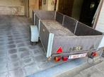 Aanhangwagen 3 meter. Geremd., Ophalen, Gebruikt