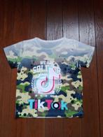 t-shirt tiktok maat 116, Kinderen en Baby's, Kinderkleding | Maat 116, Ophalen of Verzenden, Zo goed als nieuw, Jongen, Shirt of Longsleeve