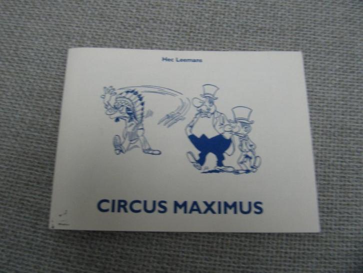 Mercatorstrip -Circus Maximus (Hec Leemans) - genummerd, Boeken, Stripverhalen, Nieuw, Ophalen of Verzenden