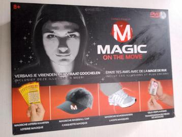 Magic on the Move goochelset zonder DVD en Tuk doos en veter, Enlèvement ou Envoi, Utilisé