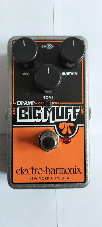 Electro Harmonix Op Amp Big Muff fuzz pedal beschikbaar voor biedingen