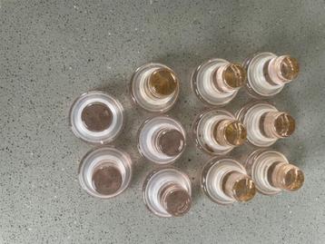 glazen wijndoppen/flessen stopsels 20 stuks beschikbaar voor biedingen