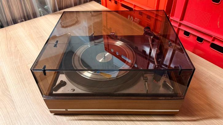 Dual 1219 in topstaat !!!, Audio, Tv en Foto, Platenspelers, Zo goed als nieuw, Platenspeler, Dual, Automatisch, Ophalen