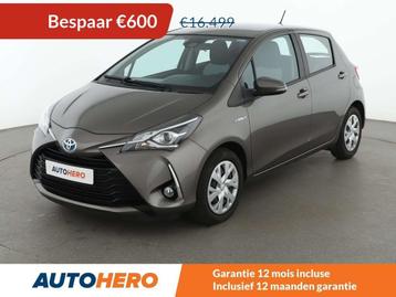 Toyota Yaris 1.5 Hybrid Cyan Edition (bj 2020, automaat) beschikbaar voor biedingen