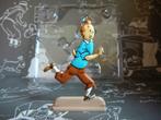 Figurine Tintin en métal relief : Tintin court, Verzamelen, Stripfiguren, Ophalen, Kuifje, Zo goed als nieuw, Beeldje of Figuurtje