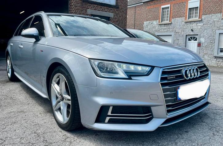 Audi a4 Quattro//Volledige S-Line//Aanhangwagenbevestiging, Auto's, Audi, Bedrijf, Te koop, A4, Achteruitrijcamera, Diesel, Euro 6