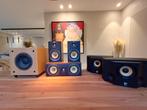 B&W 5.1 Speakerset + originele stands. Made in England, Audio, Tv en Foto, Luidsprekerboxen, Ophalen, Gebruikt, Complete surroundset