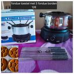 fondueset, Elektronische apparatuur, Fonduesets, Ophalen of Verzenden, Gebruikt, Fondueset