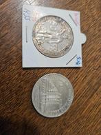 Munten 50 frank zilver expo 1935, Verzenden, Zilver, Zilver