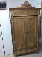 Meuble petite garde robe, Eikenhout