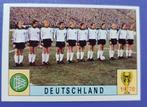 Panini KAART 1970 voetbal WK Mexico 70 Duitsland team, Verzenden