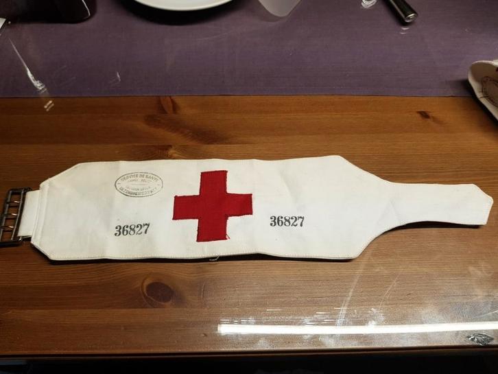 WWII - brassard médical belge, Collections, Objets militaires | Seconde Guerre mondiale, Autres, Envoi