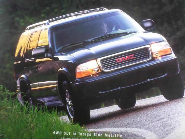 GMC Jimmy 2000 Brochure, Boeken, Auto's | Folders en Tijdschriften, Ophalen of Verzenden