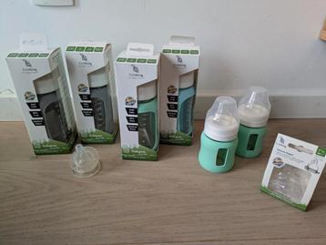 Ecoviking glazen papflessen zuigflessen beschikbaar voor biedingen