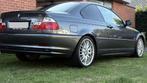 BMW E46 318ci Coupe, Auto's, Achterwielaandrijving, Zwart, 4 cilinders, Blauw
