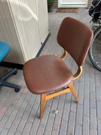 Vintage stoel gratis af te halen, Geldrop Nederland, Huis en Inrichting, Ophalen, Kunststof, Gebruikt, Bruin