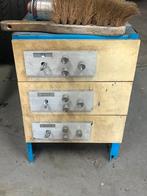 bank kluisjes brandkast, Huis en Inrichting, Brandblussers en Brandkasten, Ophalen, Gebruikt, Brandkast