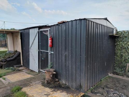 azalp metalen tuinhuis 6x3m, Tuin en Terras, Tuinhuizen, Gebruikt, Tuinhuis, Ophalen