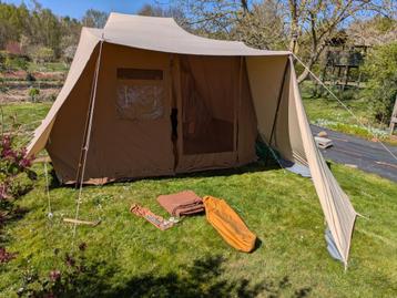Kampeertent De Waard Zilvermeeuw, Caravans en Kamperen, Ophalen, Zo goed als nieuw, Tot en met 4
