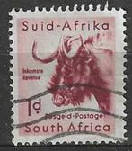 Zuid-Afrika 1954 - Yvert 202 - Gnoe  (ST), Timbres & Monnaies, Timbres | Afrique, Affranchi, Envoi, Afrique du Sud