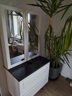 lavabomeubel met opbouw lavabo + kraan + spiegelkast, Huis en Inrichting, Badkamer | Badkamermeubels, Ophalen, Nieuw, 50 tot 100 cm