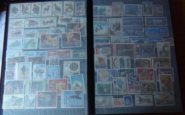 Postzegelalbum A4 (17) veel thema en wereldwijd, Postzegels en Munten, Postzegels | Volle albums en Verzamelingen, Ophalen of Verzenden