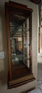 Vitrinekast hout, Huis en Inrichting, Ophalen, Minder dan 50 cm, 100 tot 150 cm, Zo goed als nieuw