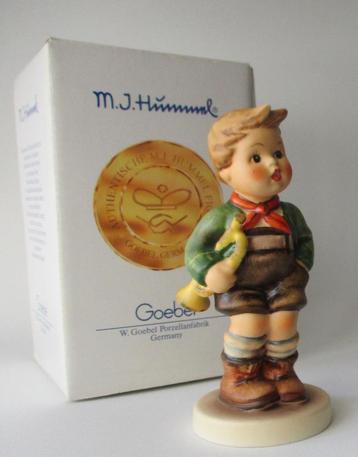 M I Hummel:97-Trumpet Boy-12cm.-1979 -Excellent–TMK-6-Boxed beschikbaar voor biedingen