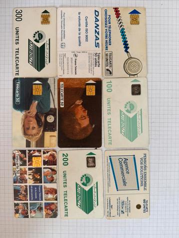 Oude Franse telefoonkaarten beschikbaar voor biedingen