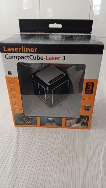 Laser croisé Laserliner Compact Cube 3 neuf dans un emballag, Enlèvement ou Envoi, Neuf, Autres appareils de mesure ou compteurs