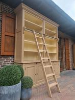 Prachtige teak boekenkast/bibliotheekkast GRATIS LEVERING