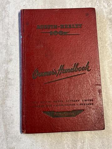 Austin Healey 100/4 owners handbook  1955. beschikbaar voor biedingen