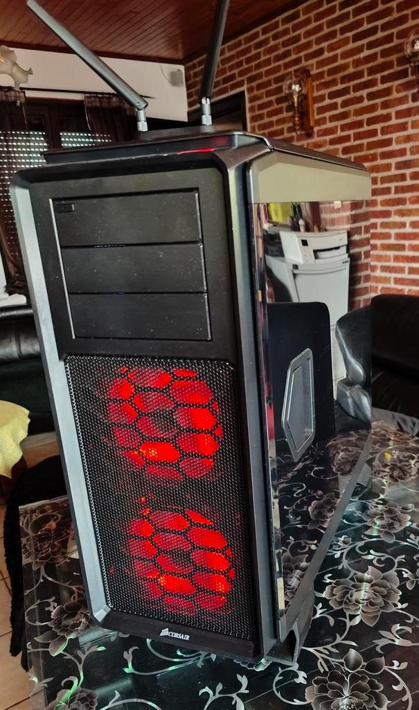 Game pc Corsair met waterkoeling, Computers en Software, Desktop Pc's, Zo goed als nieuw, SSD, 16 GB, Ophalen