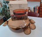 Vintage Punch Bowl set Roma - Merk Guzzini, Ophalen of Verzenden, Gebruikt