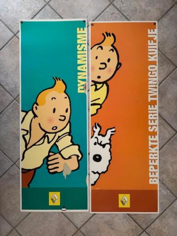 Promotieposters van Twingo Tintin beschikbaar voor biedingen