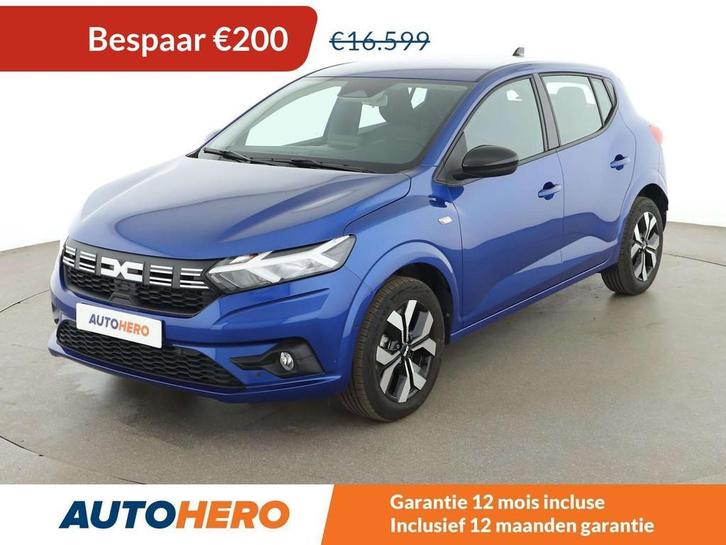 Dacia Sandero 1.0 TCe Journey (bj 2024), Auto's, Dacia, Te koop, Sandero, ABS, Achteruitrijcamera, Airbags, Airconditioning, Bluetooth