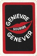 Joker met SOURIRE Jenever / Distilleerderij reclame, Ophalen of Verzenden, Gebruikt, Joker(s)