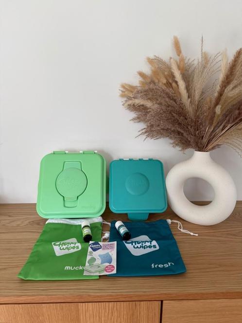 Cheeky wipes set zonder doekjes, Kinderen en Baby's, Badjes en Verzorging, Zo goed als nieuw, Overige typen, Overige merken, Ophalen