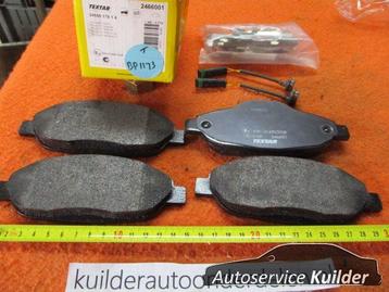Remblokken voorzijde Peugeot 308 3008 BP1173 Textar 2466001  beschikbaar voor biedingen