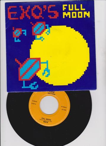 Exq's – Full Moon / Afterwards  New Wave  Belpop   1983 nMIN